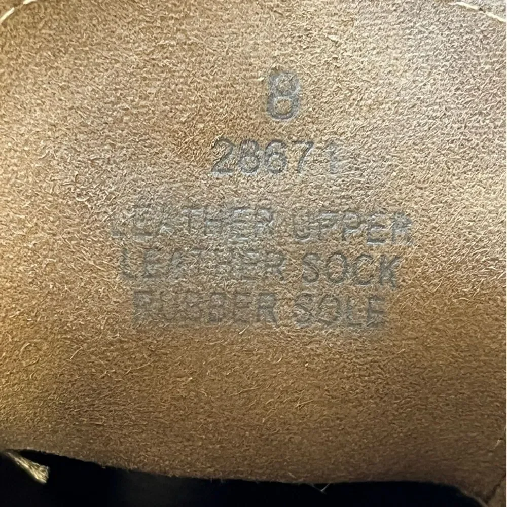 J. Crew | Macalister Brown‎ Suede Leather Wedge Tie Bootie Boots 8